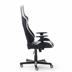 Furnitive LED Gaming Chair MC Racing - Kunstleder / Kunststoff - Schwarz / Weiß -BÜROMÖBEL Verkaufsgeschäft 1000205591 200310 11153100100 DETAILS P000000001000205591