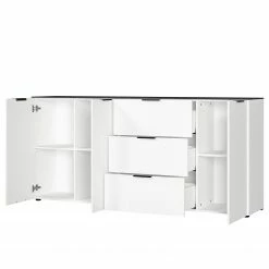 Germania Sideboard California II - Weiß -BÜROMÖBEL Verkaufsgeschäft 1000206698 200305 17322900124 DETAILS P000000001000206698