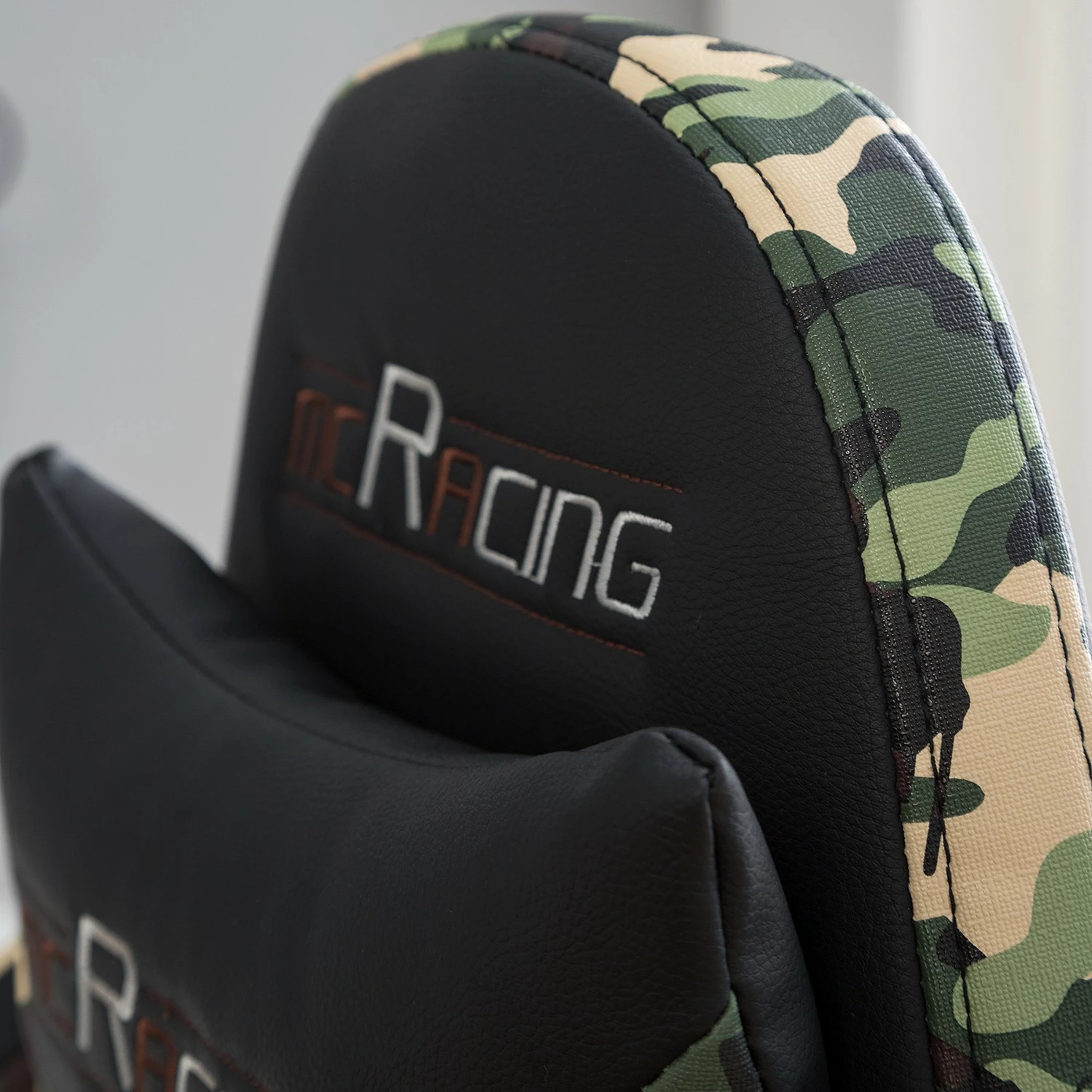 Furnitive Gaming Chair mcRacing N51 - Kunstleder / Kunststoff - Schwarz / Camouflage 20 Furnitive Gaming Chair mcRacing N51 - Kunstleder / Kunststoff - Schwarz / Camouflage – Bild 18