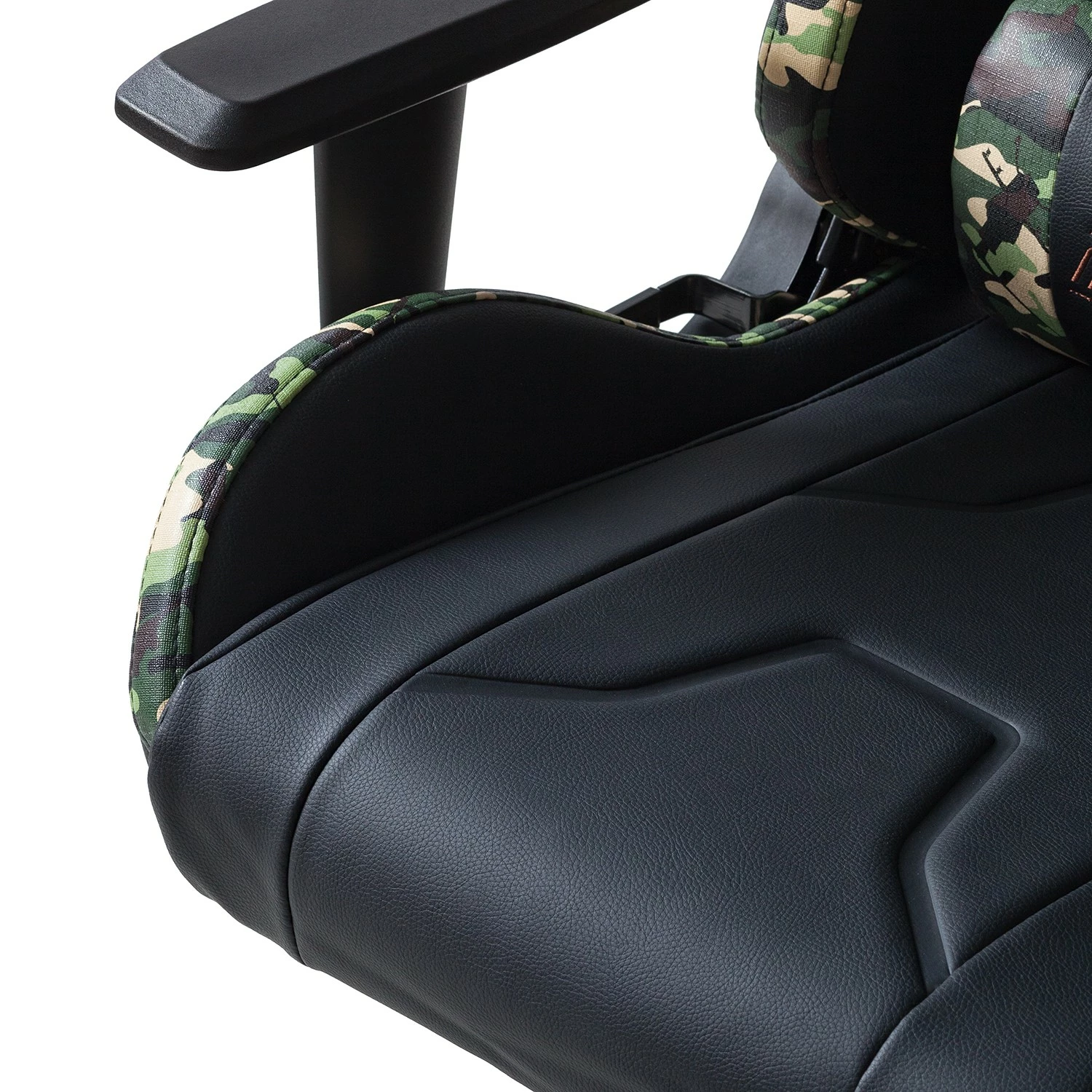 Furnitive Gaming Chair mcRacing N51 - Kunstleder / Kunststoff - Schwarz / Camouflage 9 Furnitive Gaming Chair mcRacing N51 - Kunstleder / Kunststoff - Schwarz / Camouflage – Bild 7