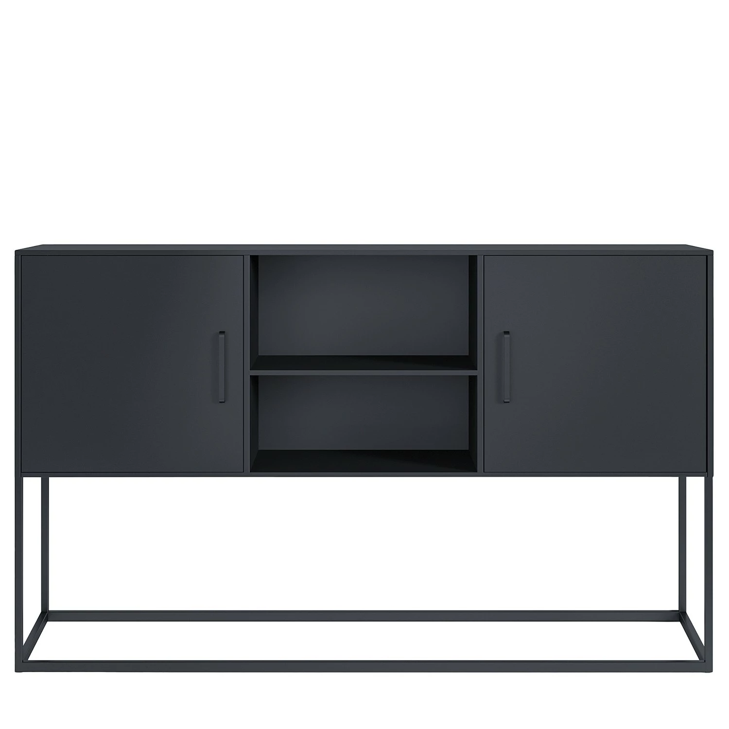 Loftscape Sideboard Stewton - Metall - Schwarz 6 Loftscape Sideboard Stewton - Metall - Schwarz – Bild 4