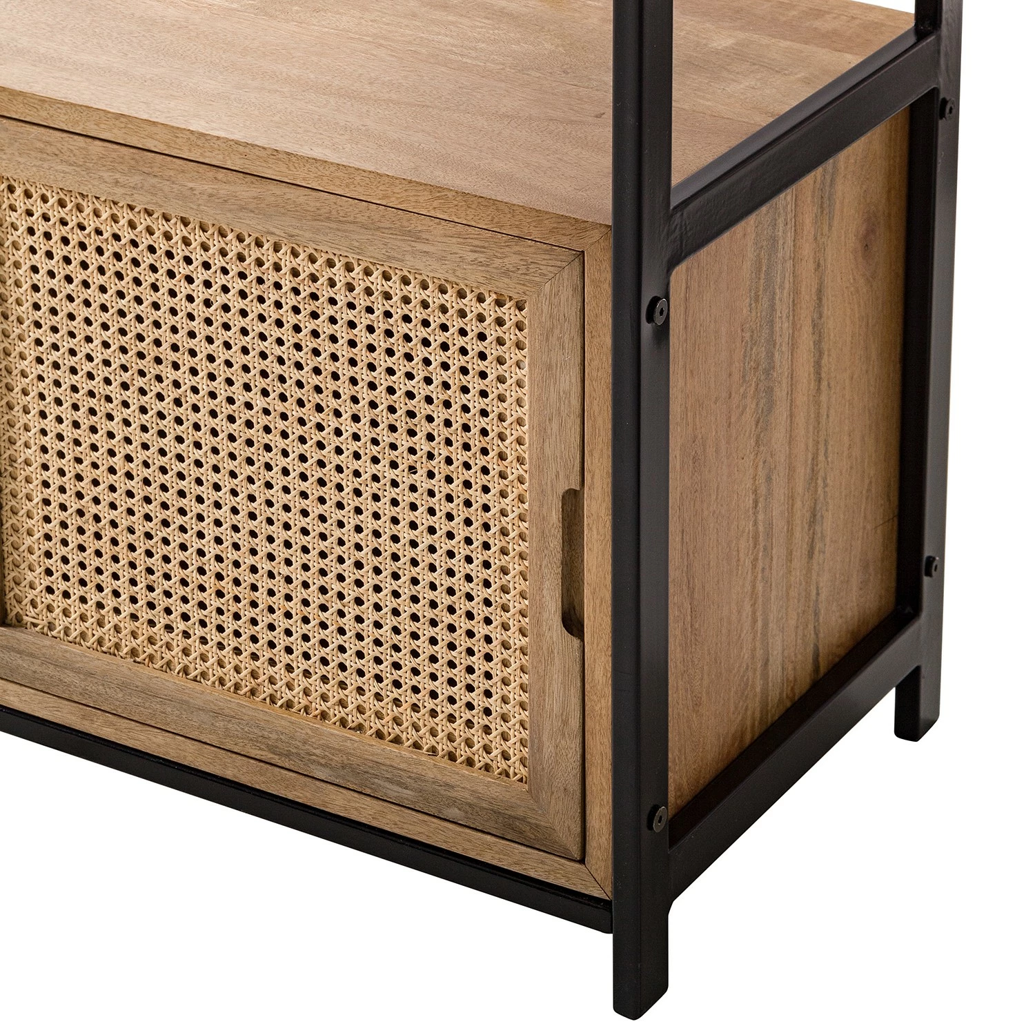 Ars manufacti Regal Vina - Mango massiv / Metall - Mango / Schwarz 10 Ars manufacti Regal Vina - Mango massiv / Metall - Mango / Schwarz – Bild 8