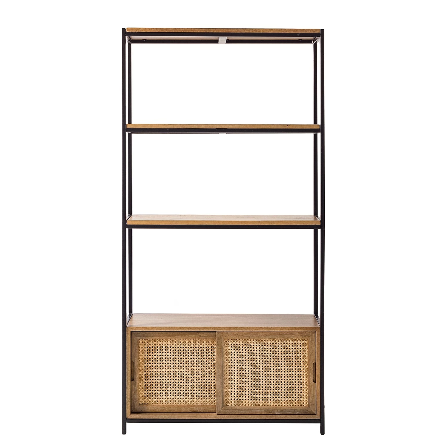 Ars manufacti Regal Vina - Mango massiv / Metall - Mango / Schwarz 5 Ars manufacti Regal Vina - Mango massiv / Metall - Mango / Schwarz – Bild 3