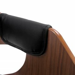 Mørteens Bürostuhl Luumaki - Kunstleder - Schwarz / Walnuss -BÜROMÖBEL Verkaufsgeschäft 1000210873 200814 11093900078 DETAILS P000000001000210873