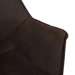 Ars manufacti Bürostuhl Nurmes - Microfaser / Kunststoff - Vintage Braun / Schwarz -BÜROMÖBEL Verkaufsgeschäft 1000210875 200814 11094700099 DETAILS P000000001000210875