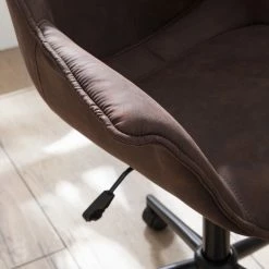 Ars manufacti Bürostuhl Nurmes - Microfaser / Kunststoff - Vintage Braun / Schwarz -BÜROMÖBEL Verkaufsgeschäft 1000210875 210125 15204700003 DETAILS P000000001000210875