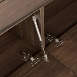 Red Living Sideboard Kluuvi - Echtholzfurnier - Walnuss / Schwarz -BÜROMÖBEL Verkaufsgeschäft 1000210885 200429 17363500076 DETAILS P000000001000210885