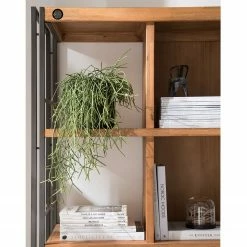 Ars manufacti Regal Manchester VII - Akazie massiv / Metall - Akazie / Anthrazit -BÜROMÖBEL Verkaufsgeschäft 1000210955 210121 12574700012 DETAILS P000000001000210955