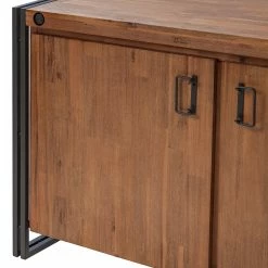 Ars manufacti Sideboard Manchester VI - Akazie massiv / Metall - Akazie / Anthrazit 22 Ars manufacti Sideboard Manchester VI - Akazie massiv / Metall - Akazie / Anthrazit -BÜROMÖBEL Verkaufsgeschäft 1000210964 201027 09484600031 DETAILS P000000001000210964