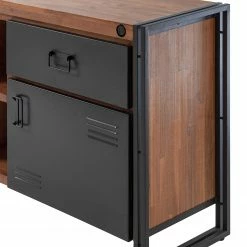 Ars manufacti Sideboard Manchester VI - Akazie massiv / Metall - Akazie / Anthrazit 25 Ars manufacti Sideboard Manchester VI - Akazie massiv / Metall - Akazie / Anthrazit -BÜROMÖBEL Verkaufsgeschäft 1000210964 201027 09484600034 DETAILS P000000001000210964