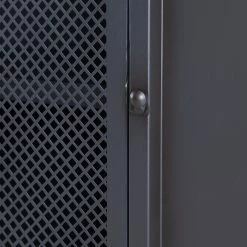 Ars manufacti Sideboard Hunter II - Mango massiv / Metall - Mango / Blaugrau -BÜROMÖBEL Verkaufsgeschäft 1000211063 210127 06300500020 DETAILS P000000001000211063