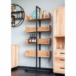 Red Living Regal Toome II - Akazie massiv / Metall - Akazie / Schwarz -BÜROMÖBEL Verkaufsgeschäft 1000211445 200504 13494000161 MOOD DETAILS P000000001000211445 mood