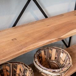 Red Living Regal Toome I - Akazie massiv / Metall - Akazie / Schwarz -BÜROMÖBEL Verkaufsgeschäft 1000211451 200504 13494400189 DETAILS P000000001000211451