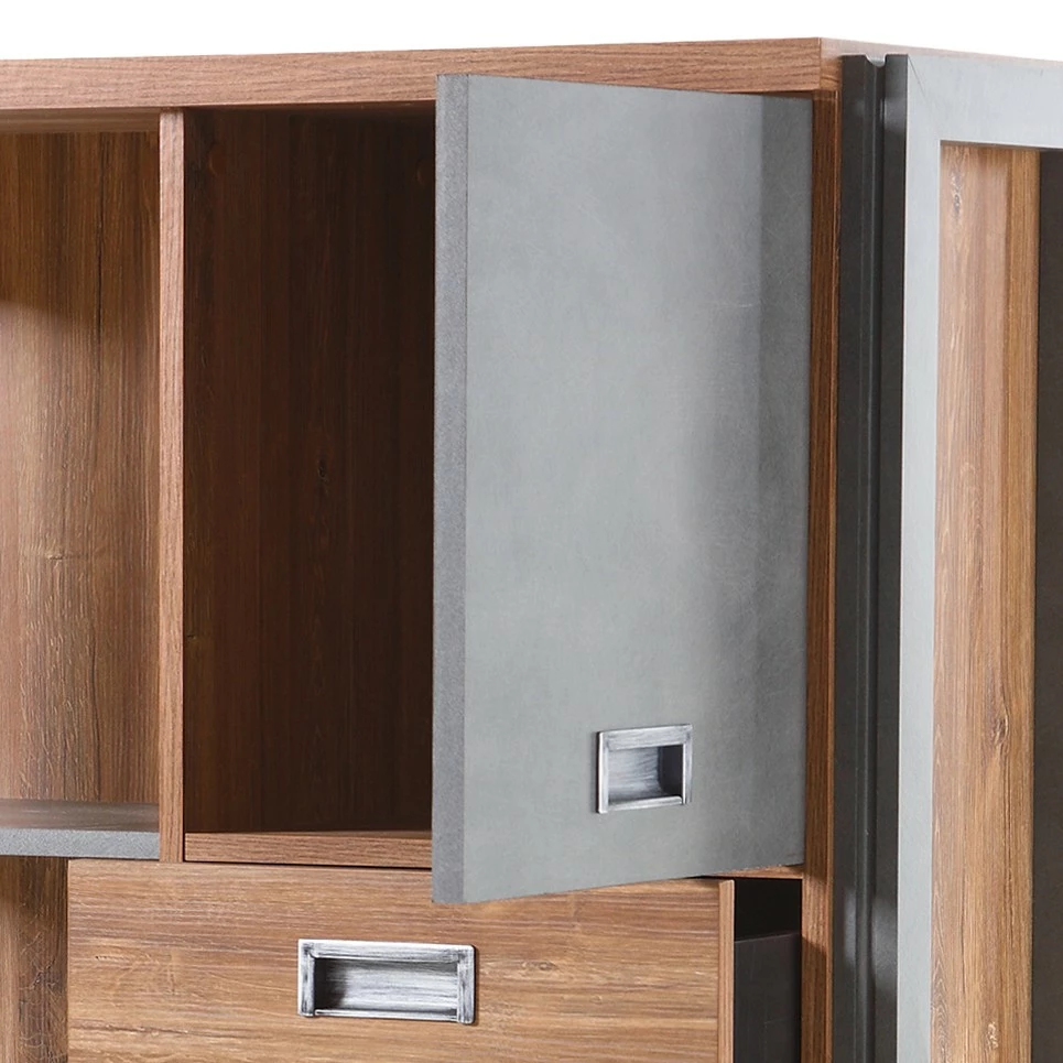 Ars manufacti Regal Marton III - Eiche Stirling Dekor / Anthrazit 7 Ars manufacti Regal Marton III - Eiche Stirling Dekor / Anthrazit – Bild 5