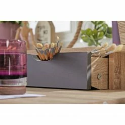 Furnitive Schreibtisch Juuma - Eiche Sonoma Dekor / Dunkelgrau -BÜROMÖBEL Verkaufsgeschäft 1000211735 200506 12473300156 DETAILS P000000001000211735