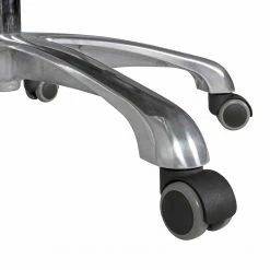 Furnitive Chefsessel Caracol - Kunstleder / Aluminium - Schwarz -BÜROMÖBEL Verkaufsgeschäft 1000211764 200506 12474000382 DETAILS P000000001000211764