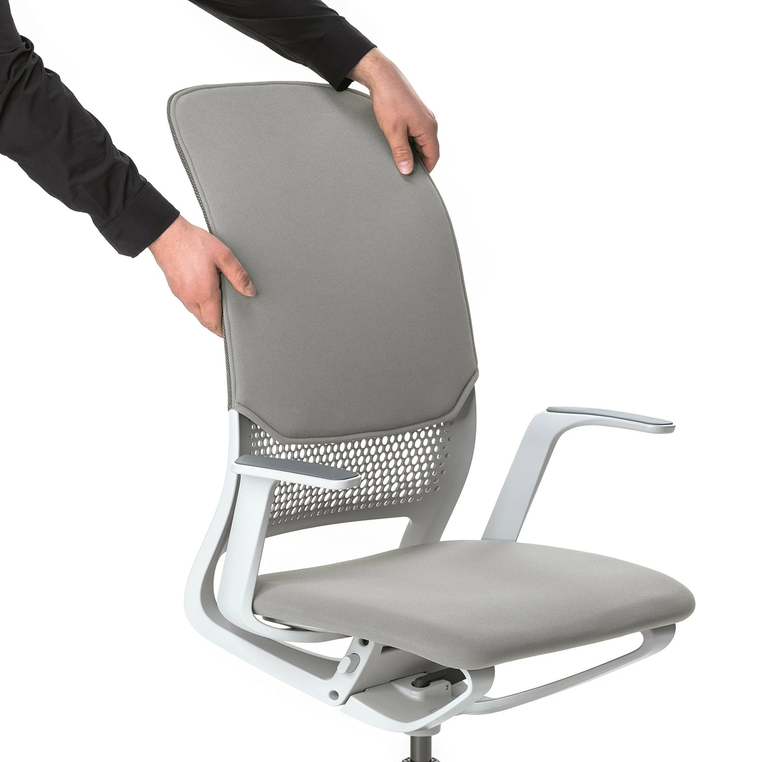 Sedus Bürostuhl se:motion IV - Weiß / Hellgrau 8 Sedus Bürostuhl se:motion IV - Weiß / Hellgrau – Bild 6