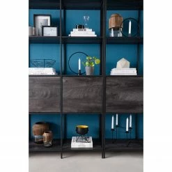 Fredriks Regal Meon III - Eiche Grau Dekor - Breite: 150 cm -BÜROMÖBEL Verkaufsgeschäft 1000213232 210104 13264800007 MOOD DETAILS P000000001000213232 mood