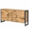 Naturoo Sideboard Ironwood I - Echtholzfurnier / Metall - Alteiche / Grau -BÜROMÖBEL Verkaufsgeschäft 1000213242 200512 14005500052 IMAGE P000000001000213242