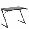 Furnitive Gaming Tisch Tipton - Metall - Matt Schwarz / Schwarz -BÜROMÖBEL Verkaufsgeschäft 1000213263 200518 14315800025 IMAGE P000000001000213263