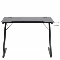 Furnitive Gaming Tisch Tipton - Metall - Matt Schwarz / Schwarz -BÜROMÖBEL Verkaufsgeschäft 1000213263 200518 14315900027 DETAILS P000000001000213263