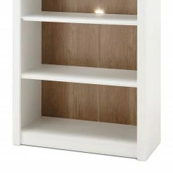 Norrwood Regal Proville I - Eiche Weiß Dekor / Eiche Dekor -BÜROMÖBEL Verkaufsgeschäft 1000213900 200525 13153000170 DETAILS P000000001000213900