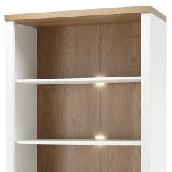 Norrwood Regal Proville I - Eiche Weiß Dekor / Eiche Dekor -BÜROMÖBEL Verkaufsgeschäft 1000213900 200525 13153100171 DETAILS P000000001000213900