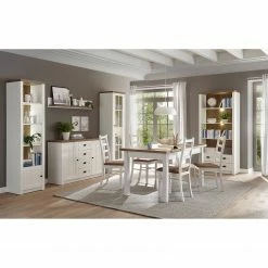 Norrwood Regal Proville III - Eiche Weiß Dekor / Eiche Dekor -BÜROMÖBEL Verkaufsgeschäft 1000213905 200525 13160900203 MOOD DETAILS P000000001000213905 mood