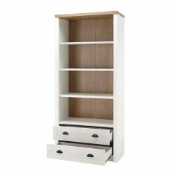 Norrwood Regal Proville III - Eiche Weiß Dekor / Eiche Dekor -BÜROMÖBEL Verkaufsgeschäft 1000213905 200525 13161200205 DETAILS P000000001000213905