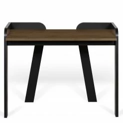 Temahome Schreibtisch Maya - Nussbaum / Schwarz -BÜROMÖBEL Verkaufsgeschäft 1000214022 200527 06050800064 DETAILS P000000001000214022