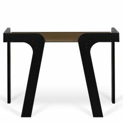 Temahome Schreibtisch Maya - Nussbaum / Schwarz -BÜROMÖBEL Verkaufsgeschäft 1000214022 200527 06051200066 DETAILS P000000001000214022