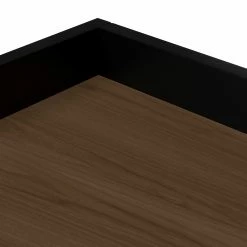 Temahome Schreibtisch Maya - Nussbaum / Schwarz -BÜROMÖBEL Verkaufsgeschäft 1000214022 200527 06051400069 DETAILS P000000001000214022