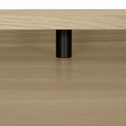 Temahome Schreibtisch Ply I - Eiche teilmassiv / Metall - Eiche Hell / Schwarz -BÜROMÖBEL Verkaufsgeschäft 1000214023 200527 06052200081 DETAILS P000000001000214023