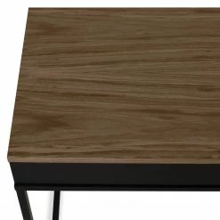 Temahome Schreibtisch City - Nussbaum / Schwarz -BÜROMÖBEL Verkaufsgeschäft 1000214065 200527 06061600149 DETAILS P000000001000214065