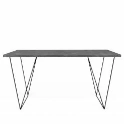 Temahome Schreibtisch Hueva I - Beton Dekor / Schwarz 14 Temahome Schreibtisch Hueva I - Beton Dekor / Schwarz -BÜROMÖBEL Verkaufsgeschäft 1000214066 200527 06062000156 DETAILS P000000001000214066