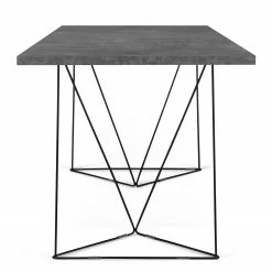 Temahome Schreibtisch Hueva I - Beton Dekor / Schwarz 15 Temahome Schreibtisch Hueva I - Beton Dekor / Schwarz -BÜROMÖBEL Verkaufsgeschäft 1000214066 200527 06062100157 DETAILS P000000001000214066