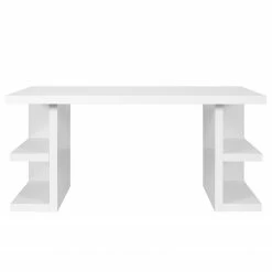 Temahome Schreibtisch Markle - Matt Weiß - Breite: 180 cm -BÜROMÖBEL Verkaufsgeschäft 1000214088 220531 030 DETAILS P000000001000214088