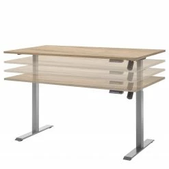 Furnitive Schreibtisch Okay - Eiche Sonoma Dekor -BÜROMÖBEL Verkaufsgeschäft 1000214320 200529 13142000008 DETAILS P000000001000214320