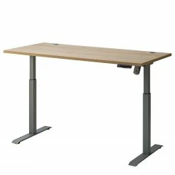 Furnitive Schreibtisch Okay - Eiche Sonoma Dekor -BÜROMÖBEL Verkaufsgeschäft 1000214320 201021 14074100013 DETAILS P000000001000214320