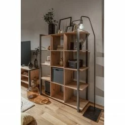 Red Living Regal Denville - Eiche Artisan Dekor / Anthrazit -BÜROMÖBEL Verkaufsgeschäft 1000214500 200608 14163500087 MOOD DETAILS P000000001000214500 mood