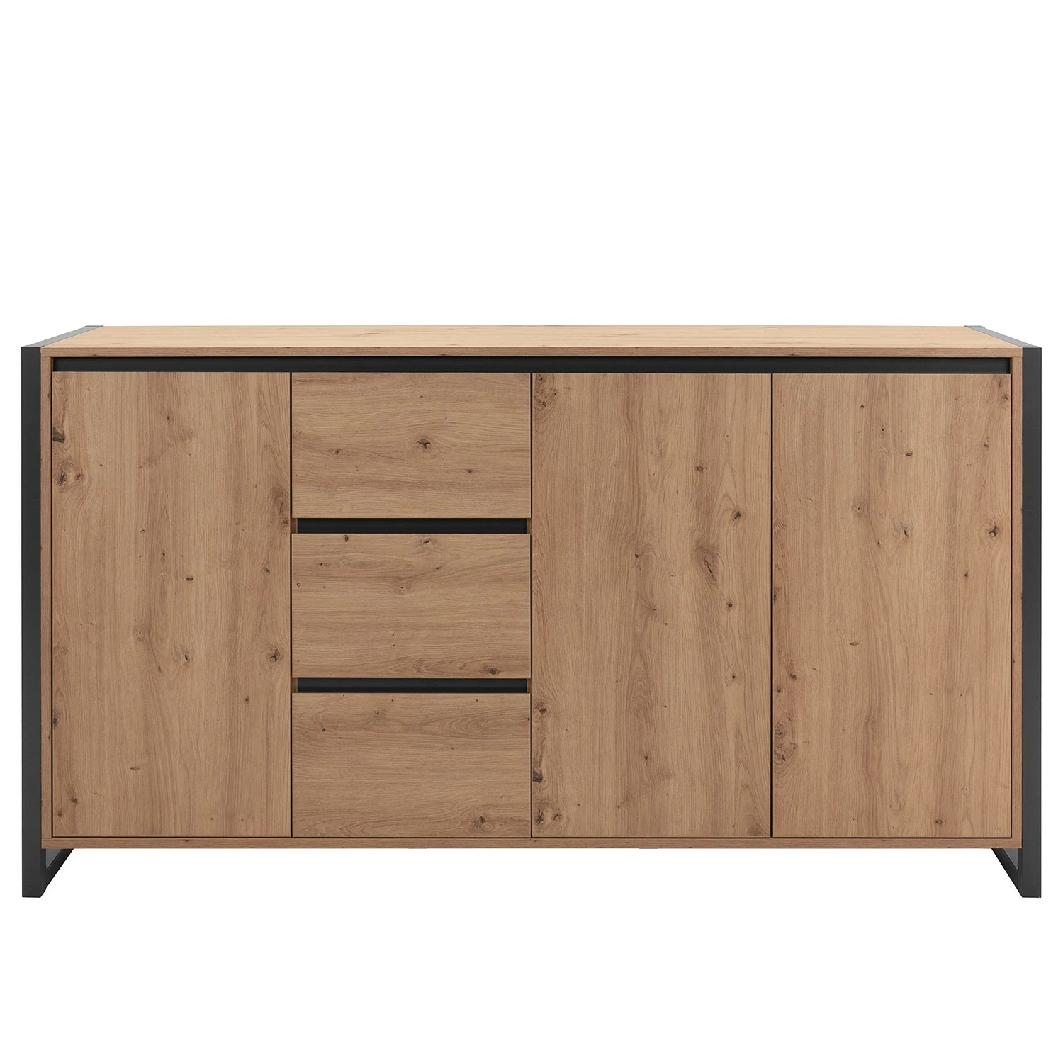Red Living Sideboard Denville - Eiche Artisan Dekor / Anthrazit 6 Red Living Sideboard Denville - Eiche Artisan Dekor / Anthrazit – Bild 4