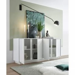 LC Spa Sideboard Ice I - Hochglanz Weiß - Breite: 180 cm -BÜROMÖBEL Verkaufsgeschäft 1000216295 200630 09125100054 DETAILS P000000001000216295