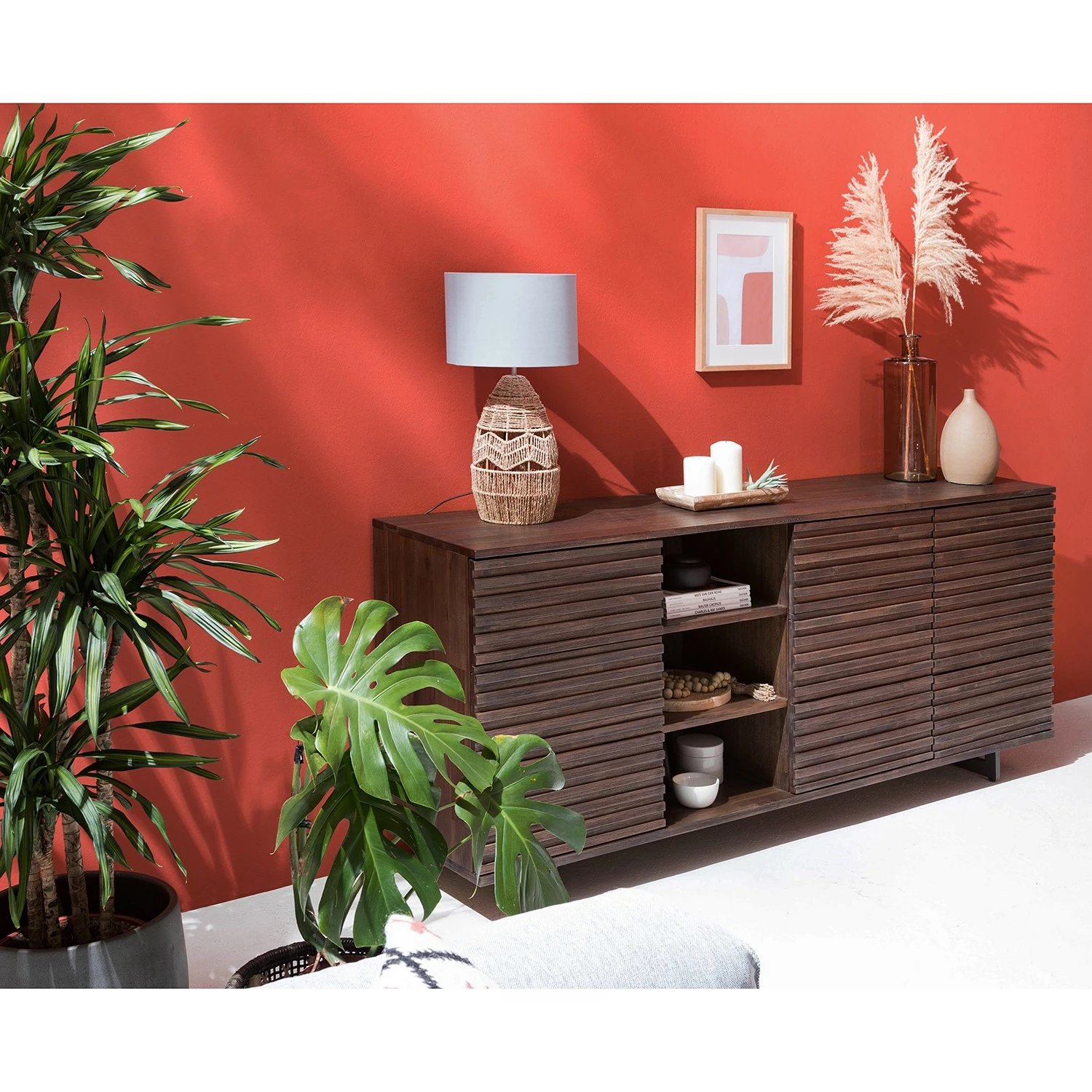 Studio Copenhagen Sideboard Kirley III - Akazie massiv - Akazie Dunkel 12 Studio Copenhagen Sideboard Kirley III - Akazie massiv - Akazie Dunkel – Bild 10