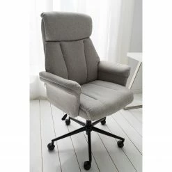 Furnitive Bürostuhl Barking - Lichtgrau -BÜROMÖBEL Verkaufsgeschäft 1000218358 210412 12461000012 DETAILS P000000001000218358