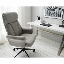 Furnitive Bürostuhl Barking - Lichtgrau -BÜROMÖBEL Verkaufsgeschäft 1000218358 210412 12461000015 DETAILS P000000001000218358