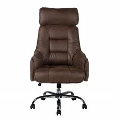 Furnitive Bürostuhl Grately - Microfaser / Nylon - Braun / Schwarz -BÜROMÖBEL Verkaufsgeschäft 1000218362 220330 030 DETAILS P000000001000218362