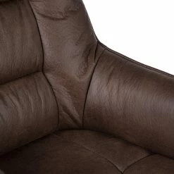 Furnitive Bürostuhl Grately - Microfaser / Nylon - Braun / Schwarz -BÜROMÖBEL Verkaufsgeschäft 1000218362 220330 050 DETAILS P000000001000218362