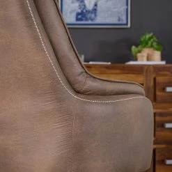 Furnitive Bürostuhl Grately - Microfaser / Nylon - Braun / Schwarz -BÜROMÖBEL Verkaufsgeschäft 1000218362 220623 024 MOOD DETAILS P000000001000218362 mood