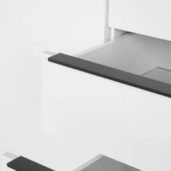 Fredriks Sideboard White Hall II - Matt Weiß / Schwarz -BÜROMÖBEL Verkaufsgeschäft 1000218367 210420 13405700007 DETAILS P000000001000218367