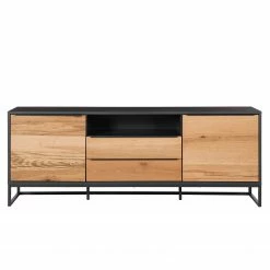 Red Living Sideboard Barview II - Echtholzfurnier - Eiche / Anthrazit -BÜROMÖBEL Verkaufsgeschäft 1000218373 210303 09074800002 DETAILS P000000001000218373